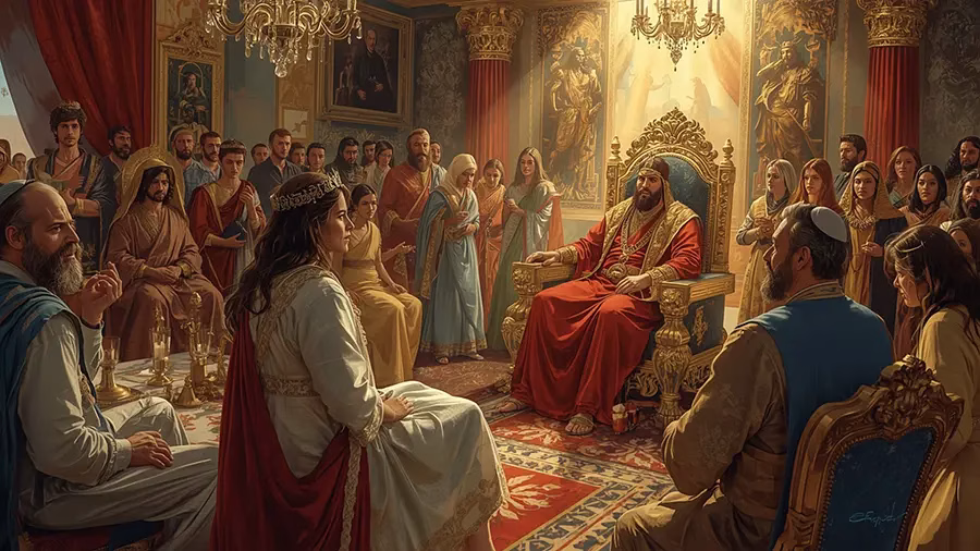 Queen Vashi’s Defiance and the Court Intrigue on the Eve of Esther’s Rise