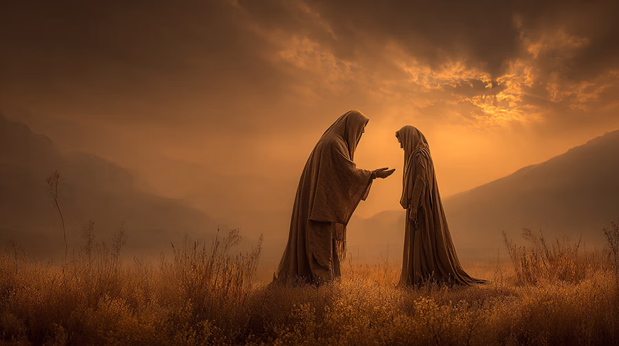 Boaz, as kinsman-redeemer, offers protection and hope to Ruth