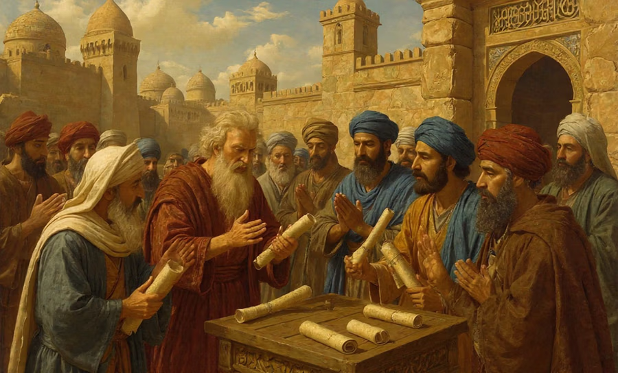 Jewish leaders united in prayer and action during the crisis in Book of Esther 4