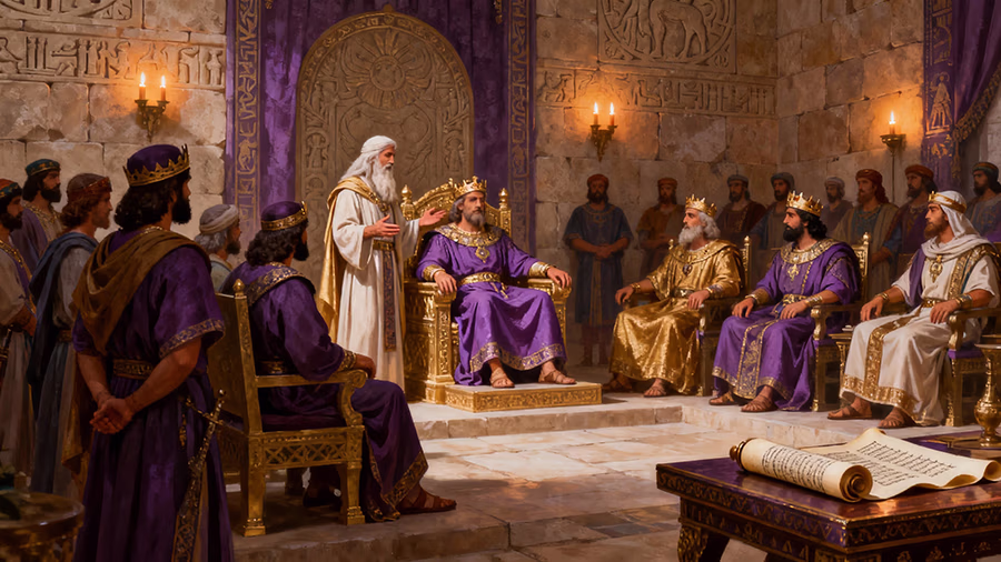 Proverbs 8 wisdom counseling kings and rulers for righteous governance in ancient throne room