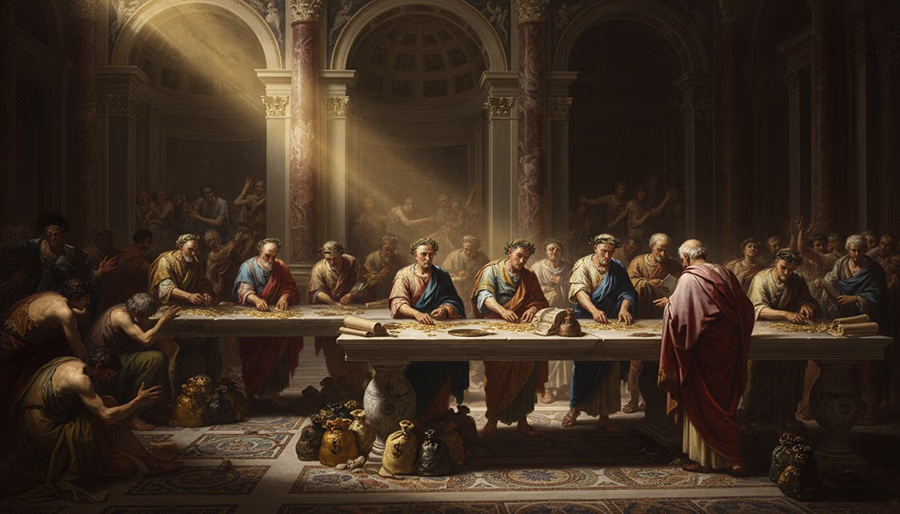 Demon possessed politics illustrated through corrupt ancient political leaders