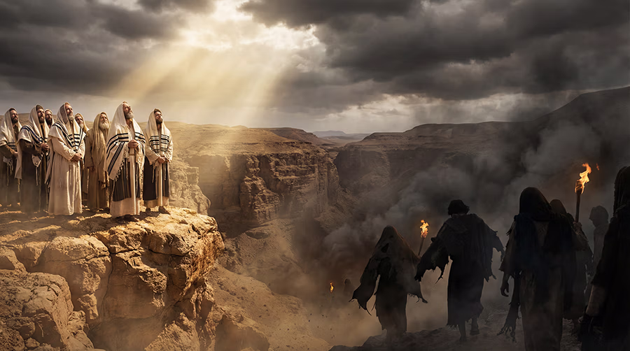 Eternal distinction between righteous and wicked depicted in Proverbs 10